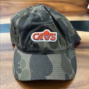 NBA Camo Hat with Embroidered Logo